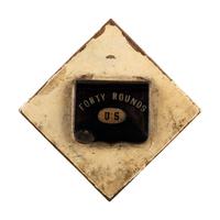 [CIVIL WAR]. Enameled XV Corps - 2nd Division badge.