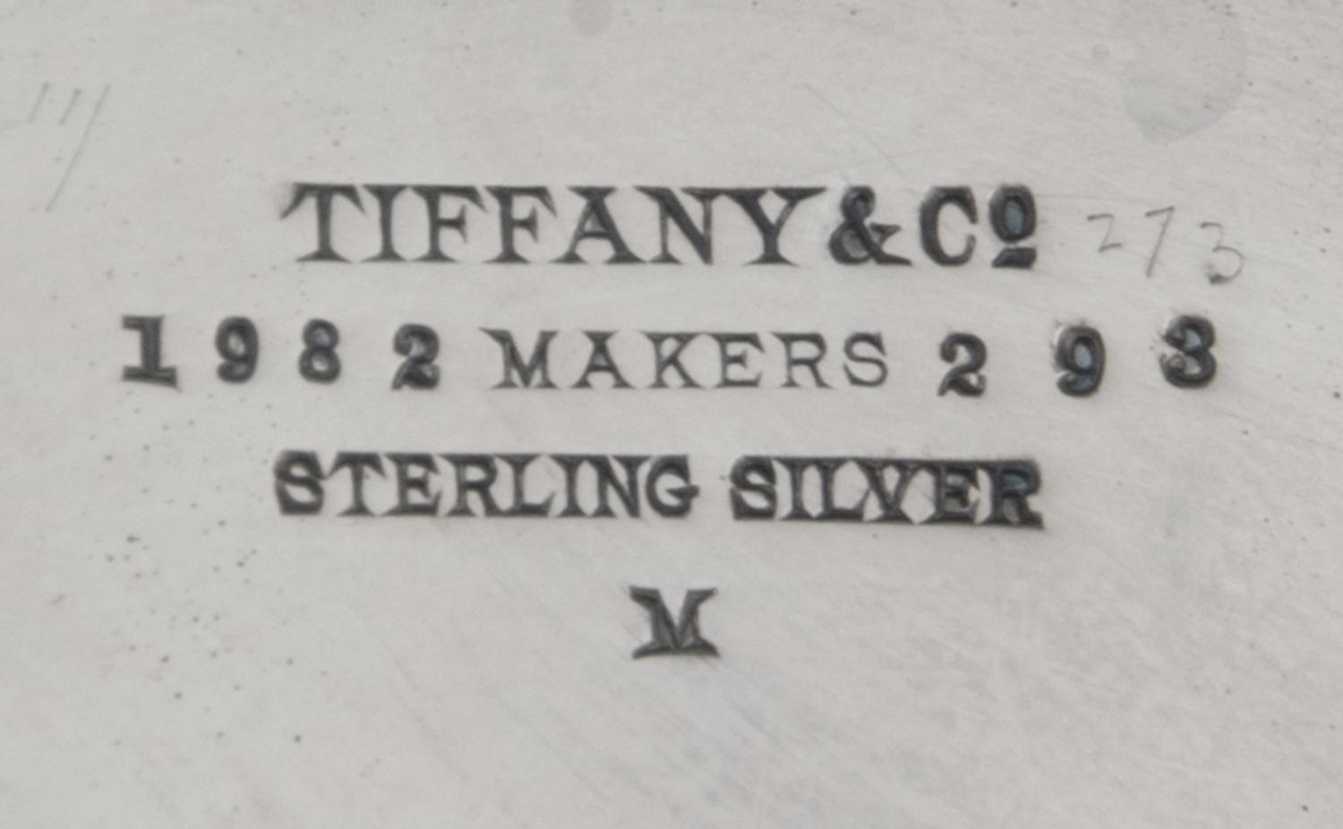 An American Silver Five-Piece Tea and Coffee Service, Tiffany & Co., New York, NY, 1870, each with a continuous laurel band along the b