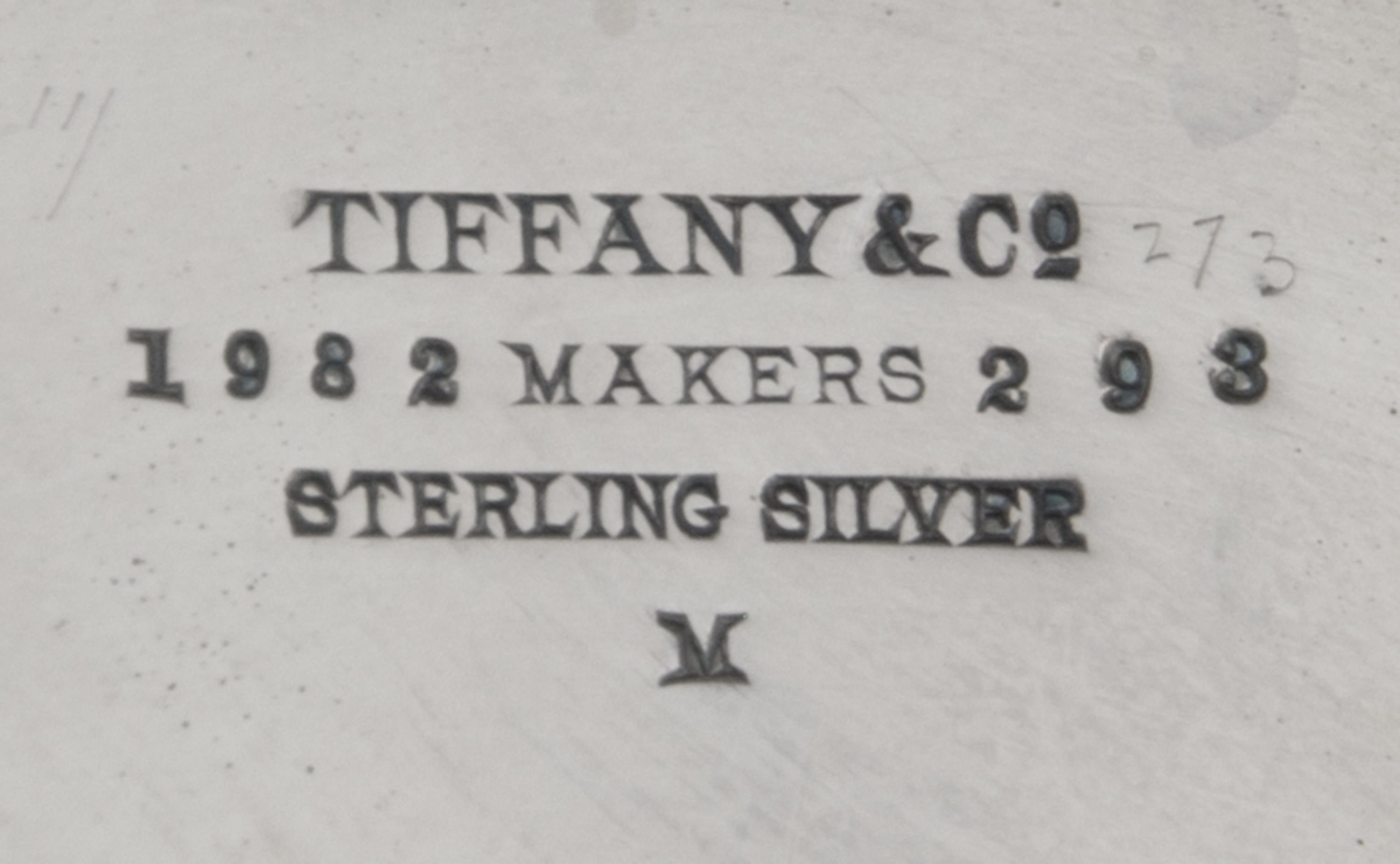 An American Silver Five-Piece Tea and Coffee Service, Tiffany & Co., New York, NY, 1870, each with a continuous laurel band along the b