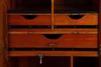 A Mahogany Fitted Gentleman's Wardrobe — EARLY 20TH CENTURY