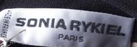 A Sonia Rykiel Black Dress, Size 42.