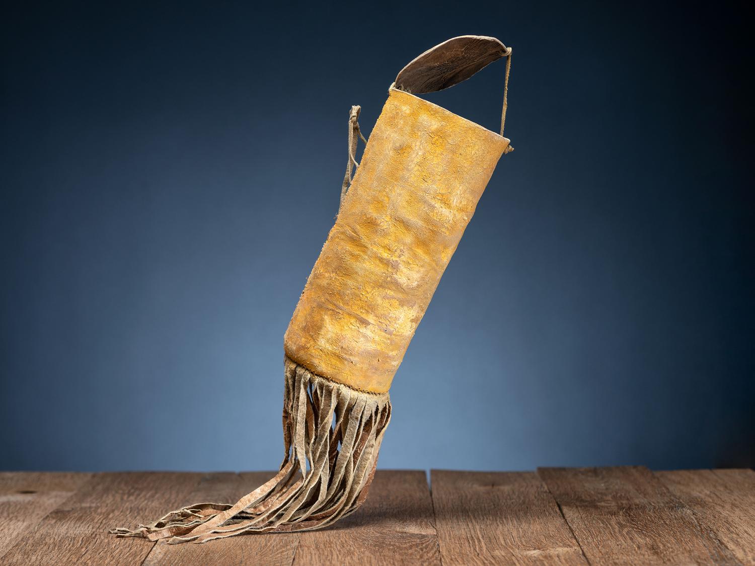 Plains Parfleche Cylinder