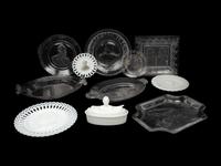 A Collection of American Presidential and Commemorative Glass Articles