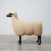 François-Xavier Lalanne (French, 1927-2008) Two Moutons de Pierre