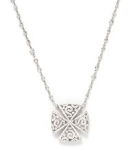 A White Gold and Diamond Pendant, 10.60 dwts.