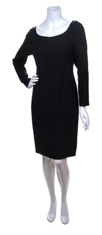 A Sonia Rykiel Black Dress, Size 42.