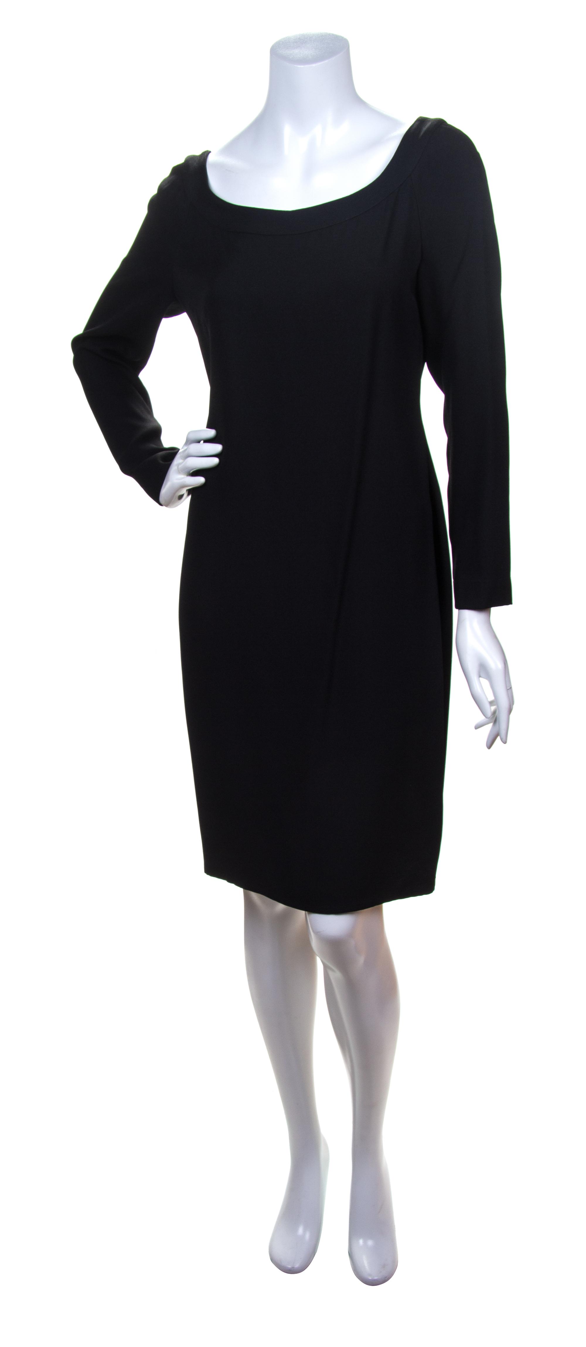 A Sonia Rykiel Black Dress, Size 42.