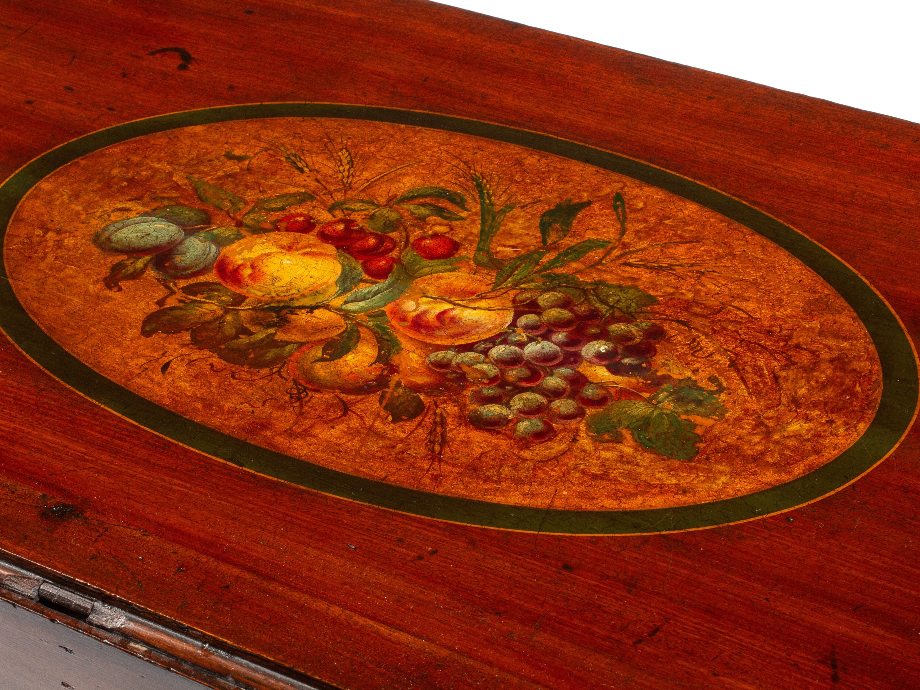 A George III Painted Mahogany Pembroke Table