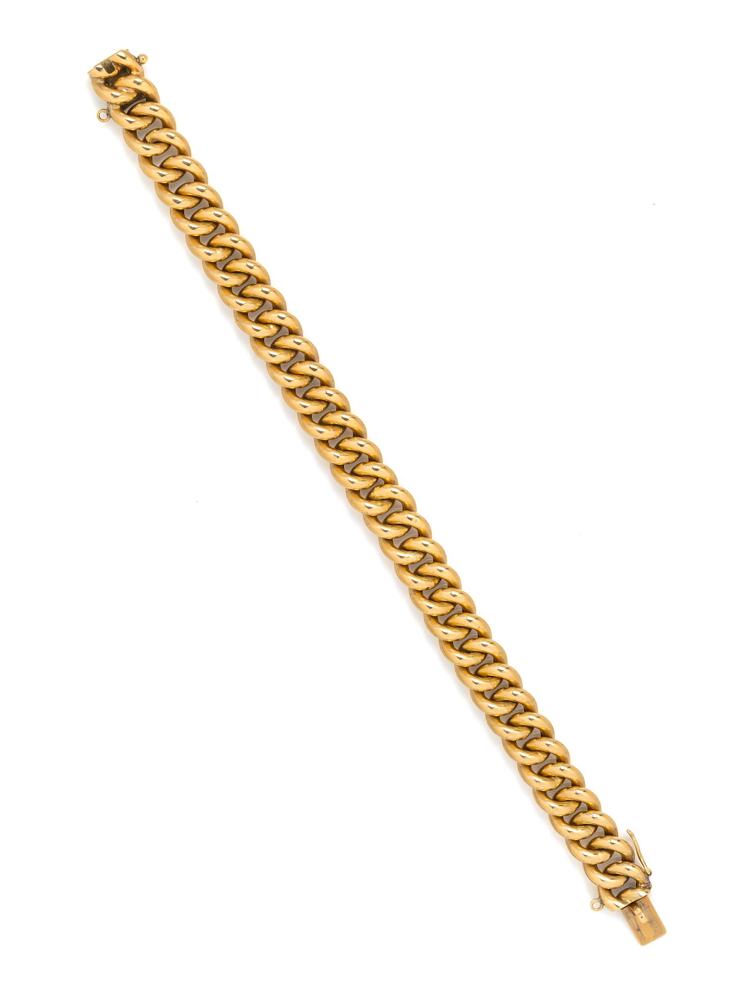 YELLOW GOLD BRACELET