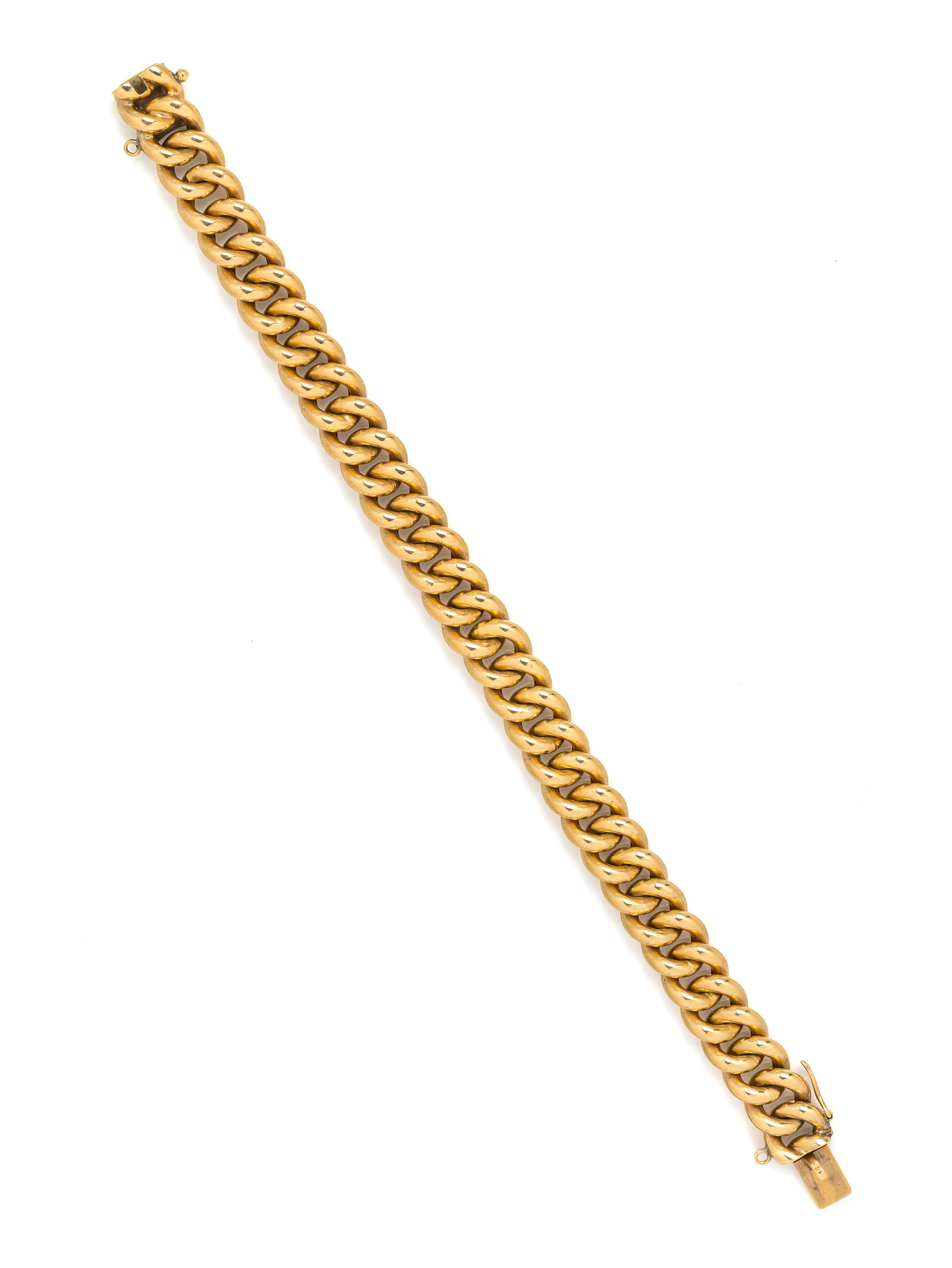 YELLOW GOLD BRACELET