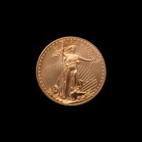 A 2000 Gold Eagle $50 1 oz. Gold Coin