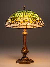 Acorn Lamp Shade with Associated Base