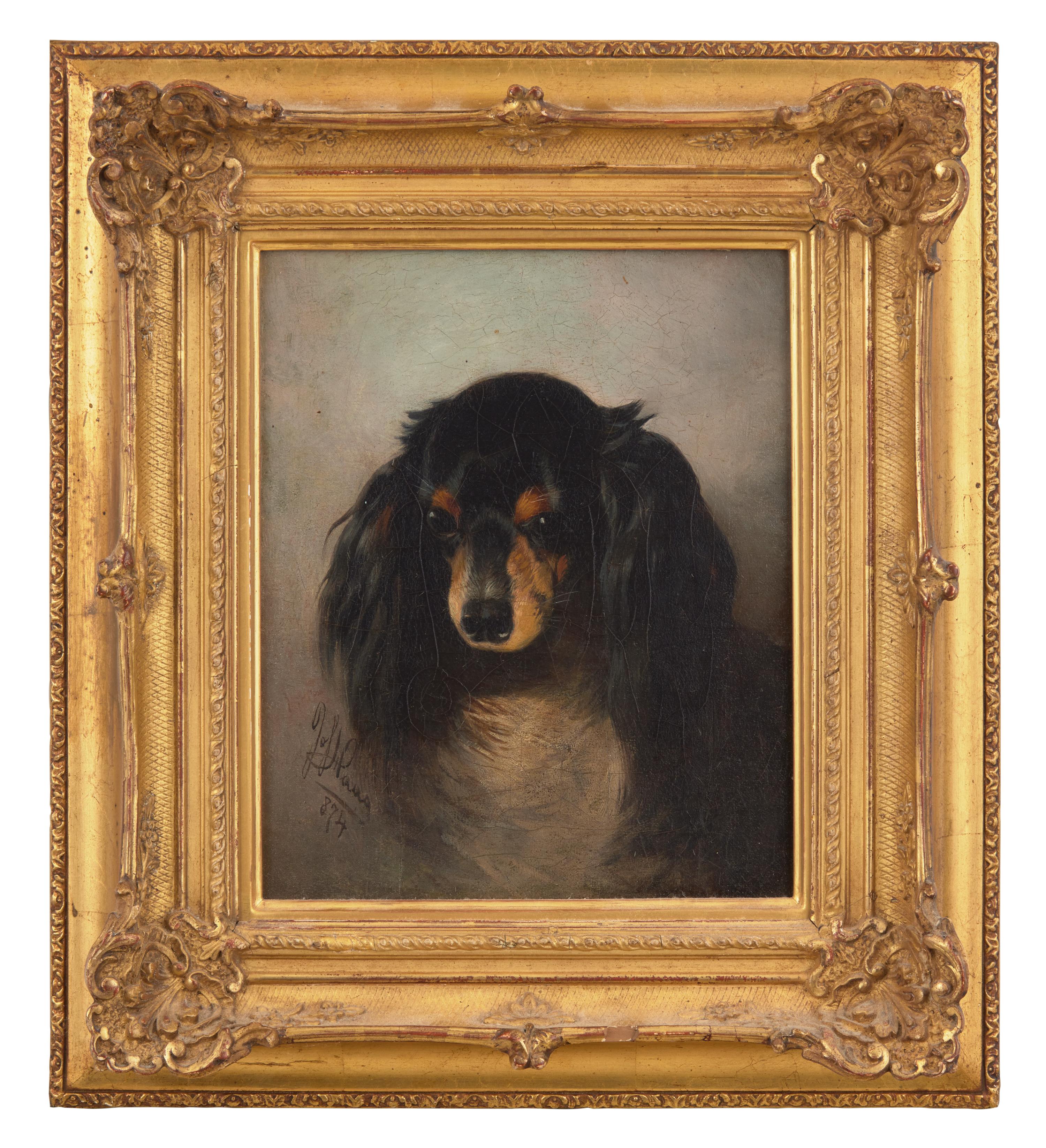 Long-Haired Dachshund, 1874