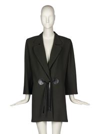 Pierre Cardin Haute Couture Jacket with Vinyl Accents