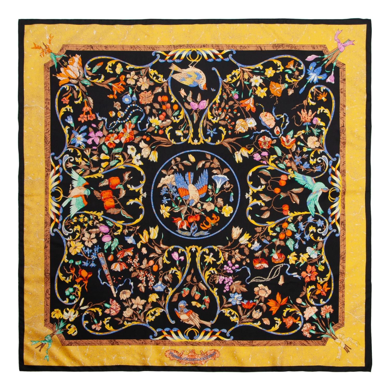 Three Hermès 90cm Silk Scarves