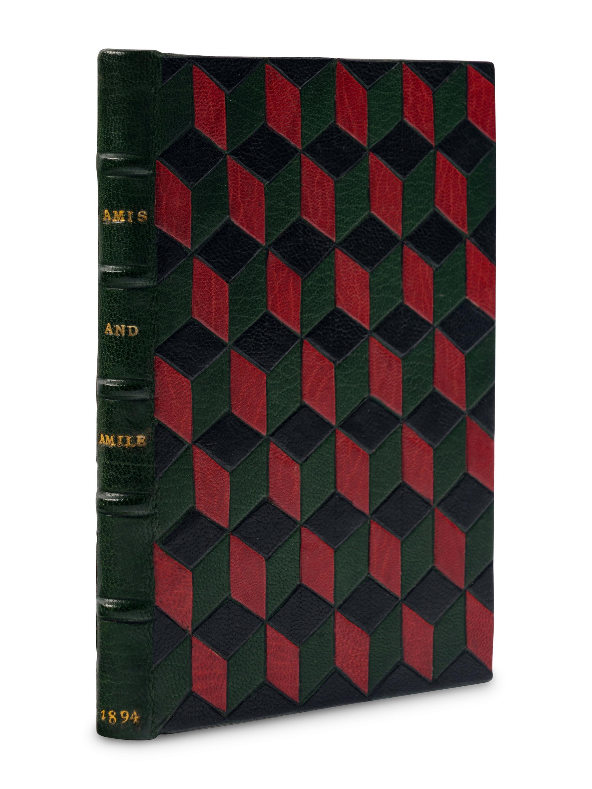 [FINE PRESS -- KELMSCOTT PRESS]. MORRIS, William (1834-1896), translator. Of the Friendship of Amis and Amile . Hammersmith: Kelmscott Press, 1894.