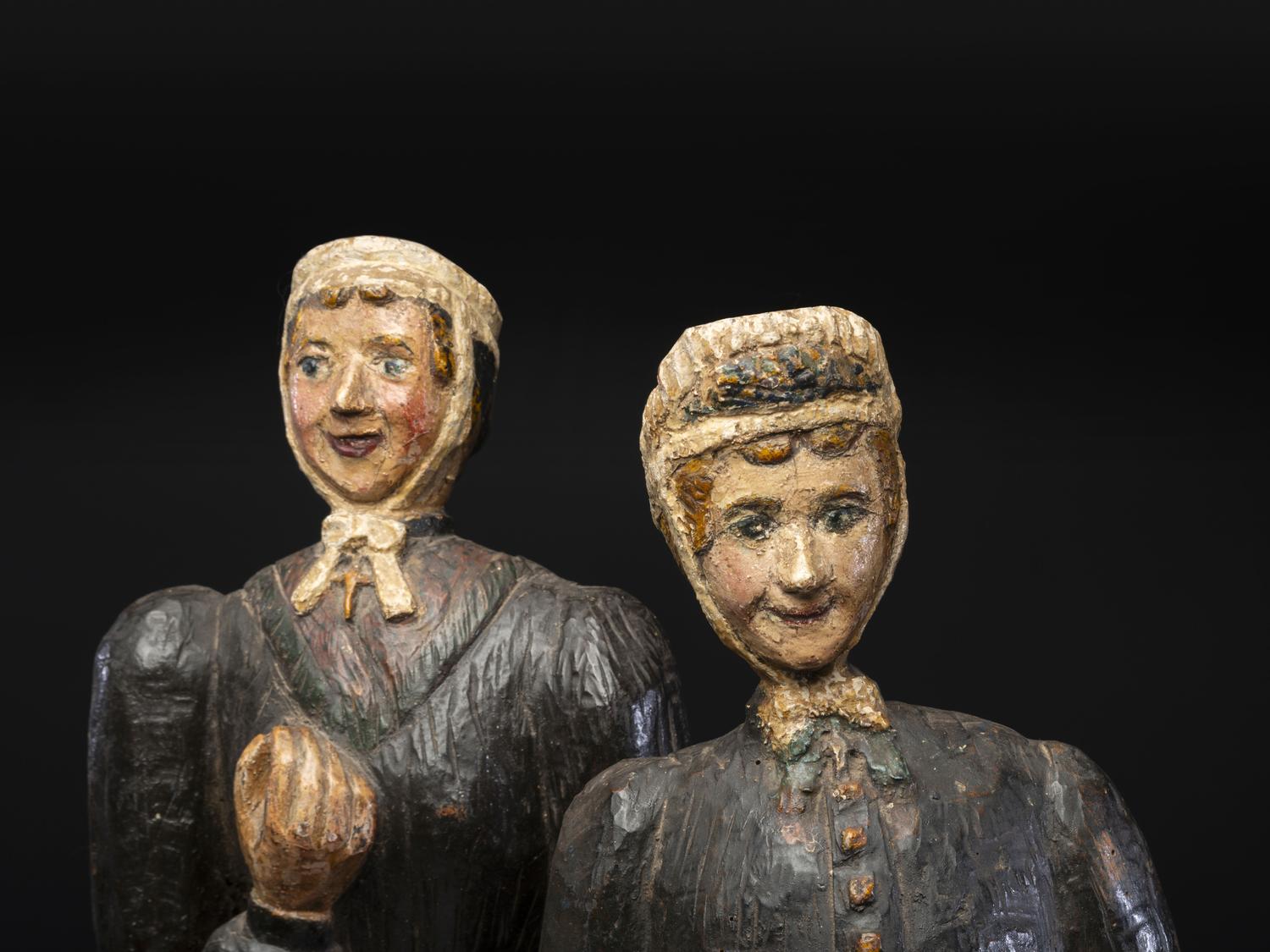 Four Quebec Family Figures