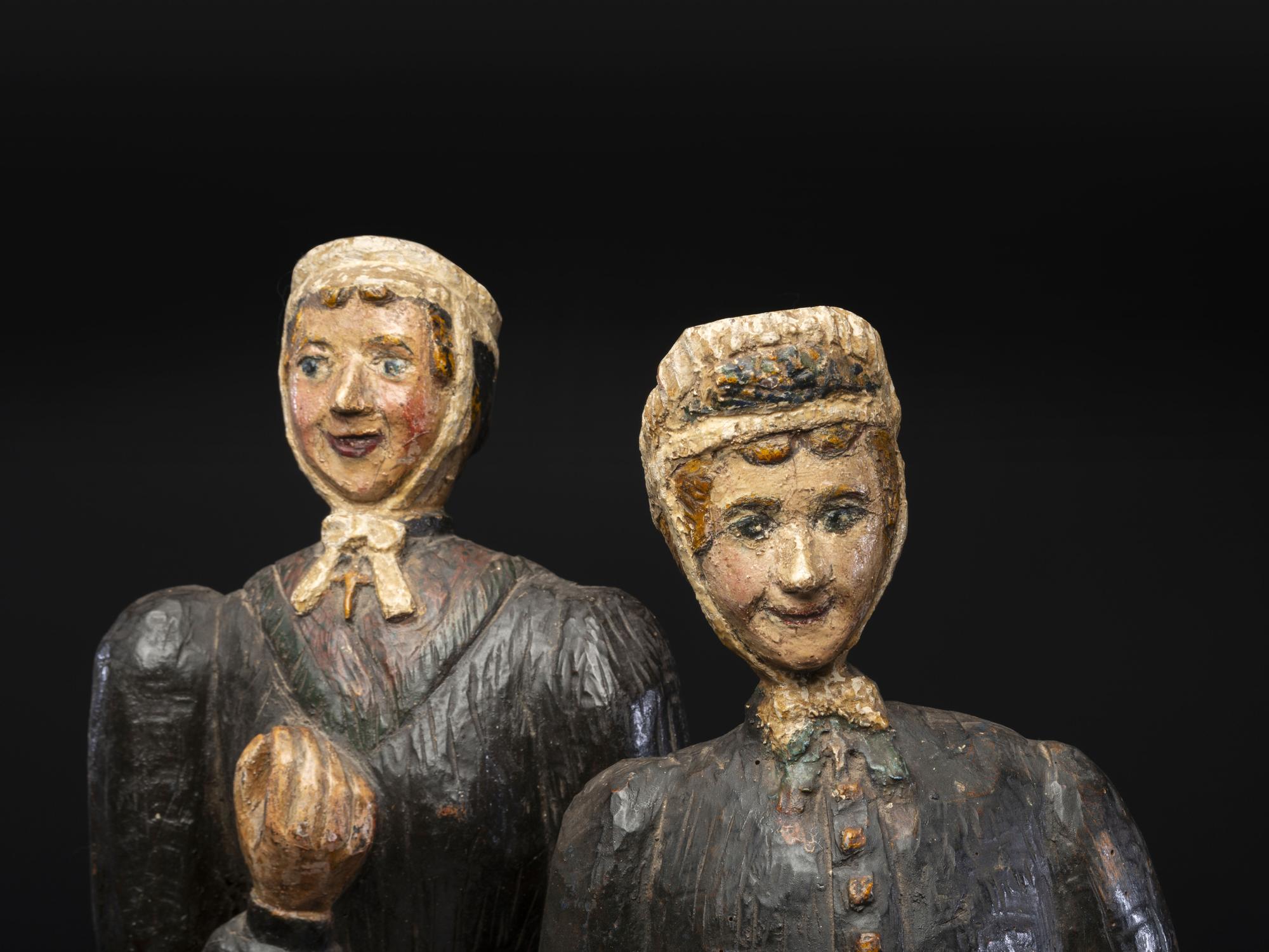 Four Quebec Family Figures