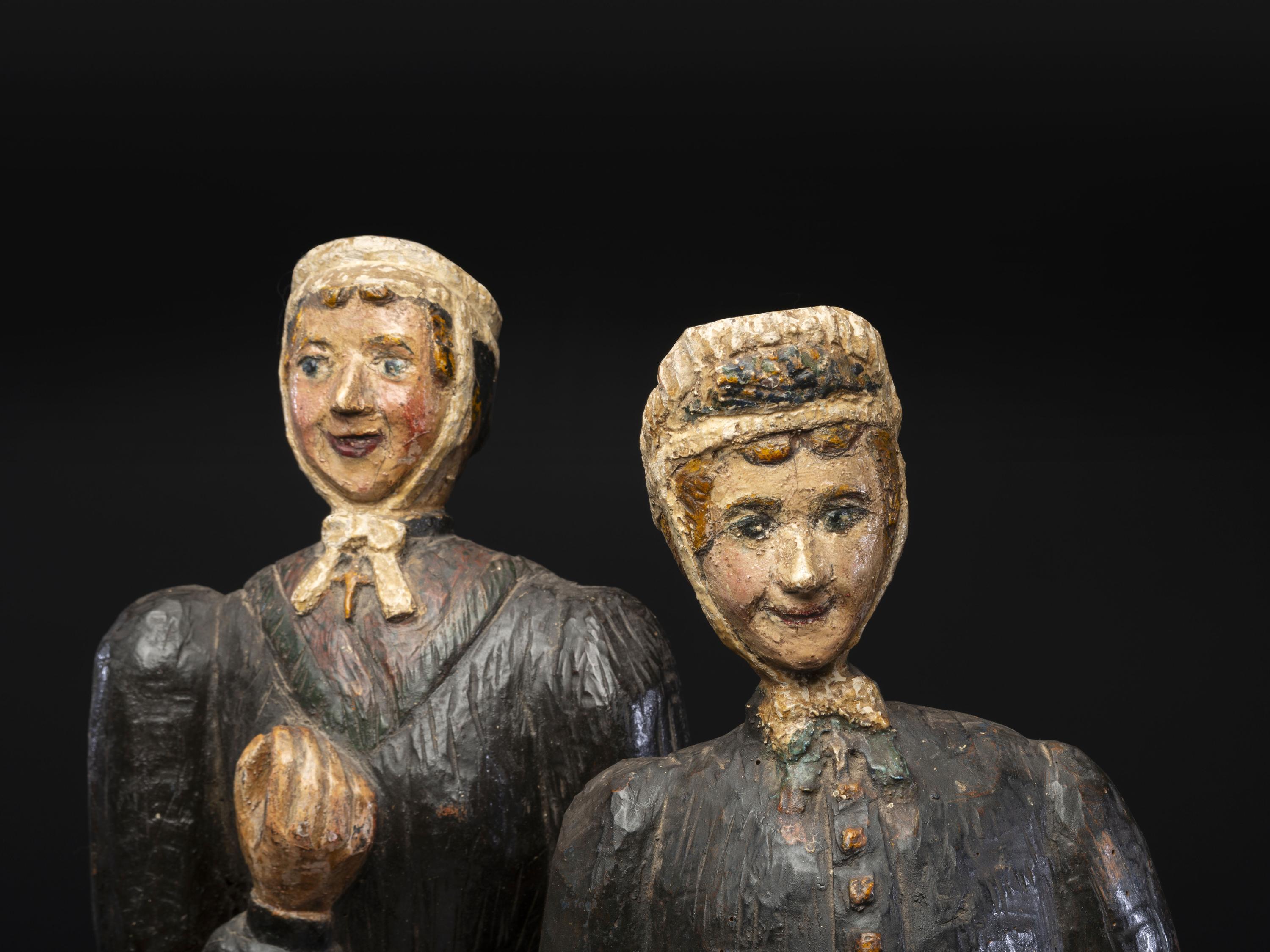 Four Quebec Family Figures