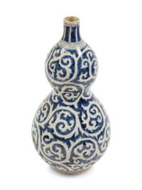 A Japanese Blue and White Porcelain Vase