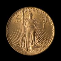 A United States 1924-D St. Gaudens $20 Gold Coin