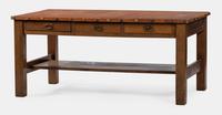 An Arts and Crafts Library Table