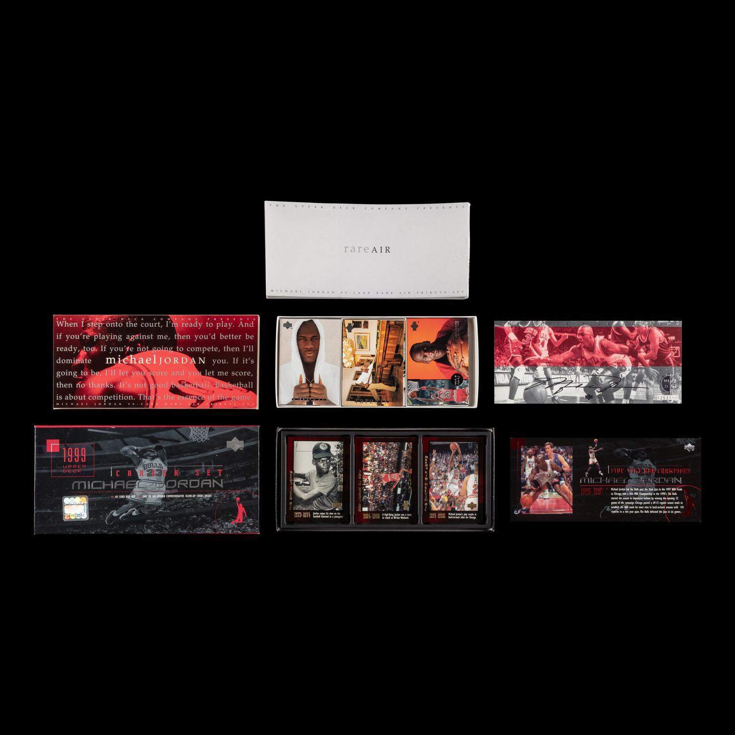 A Large Collection of Assorted Michael Jordan Basketball Cards