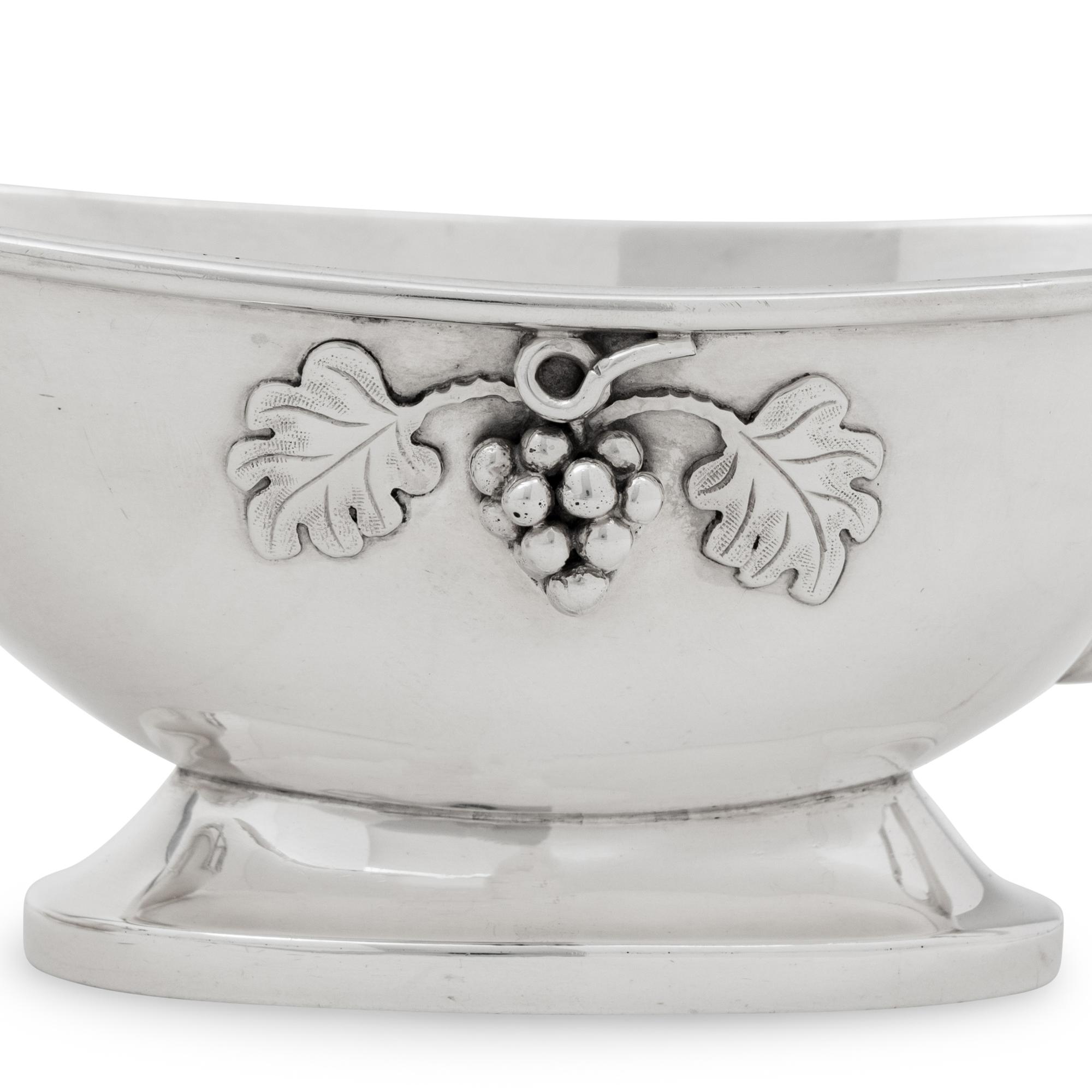 Two Mexican Silver Table Articles