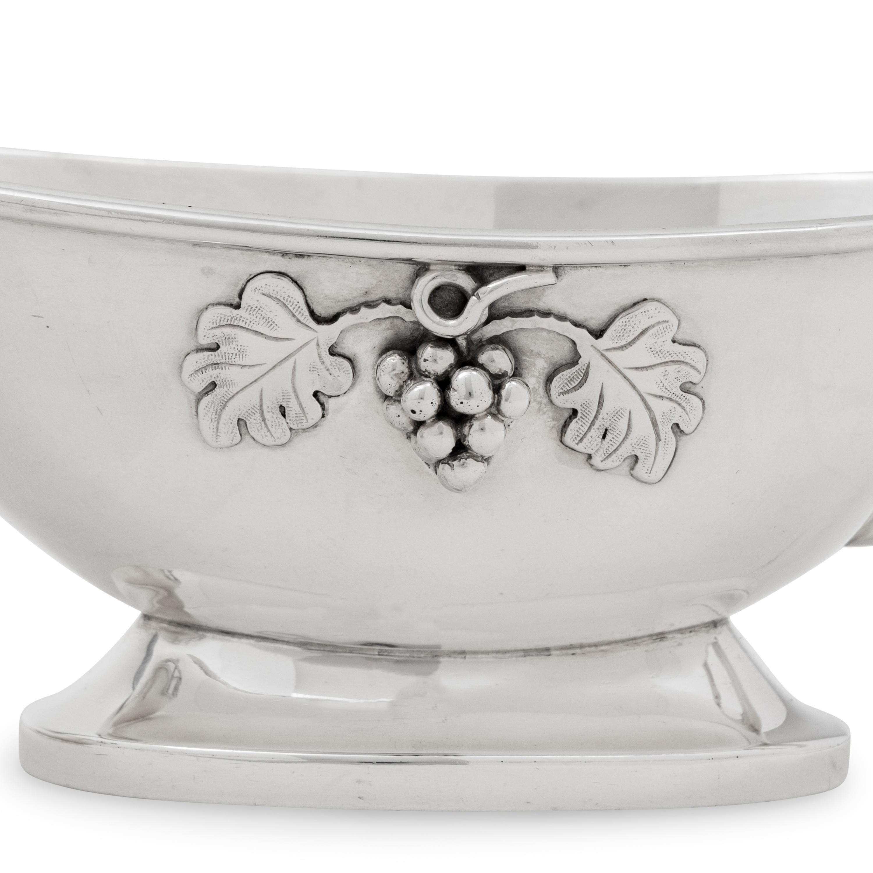 Two Mexican Silver Table Articles