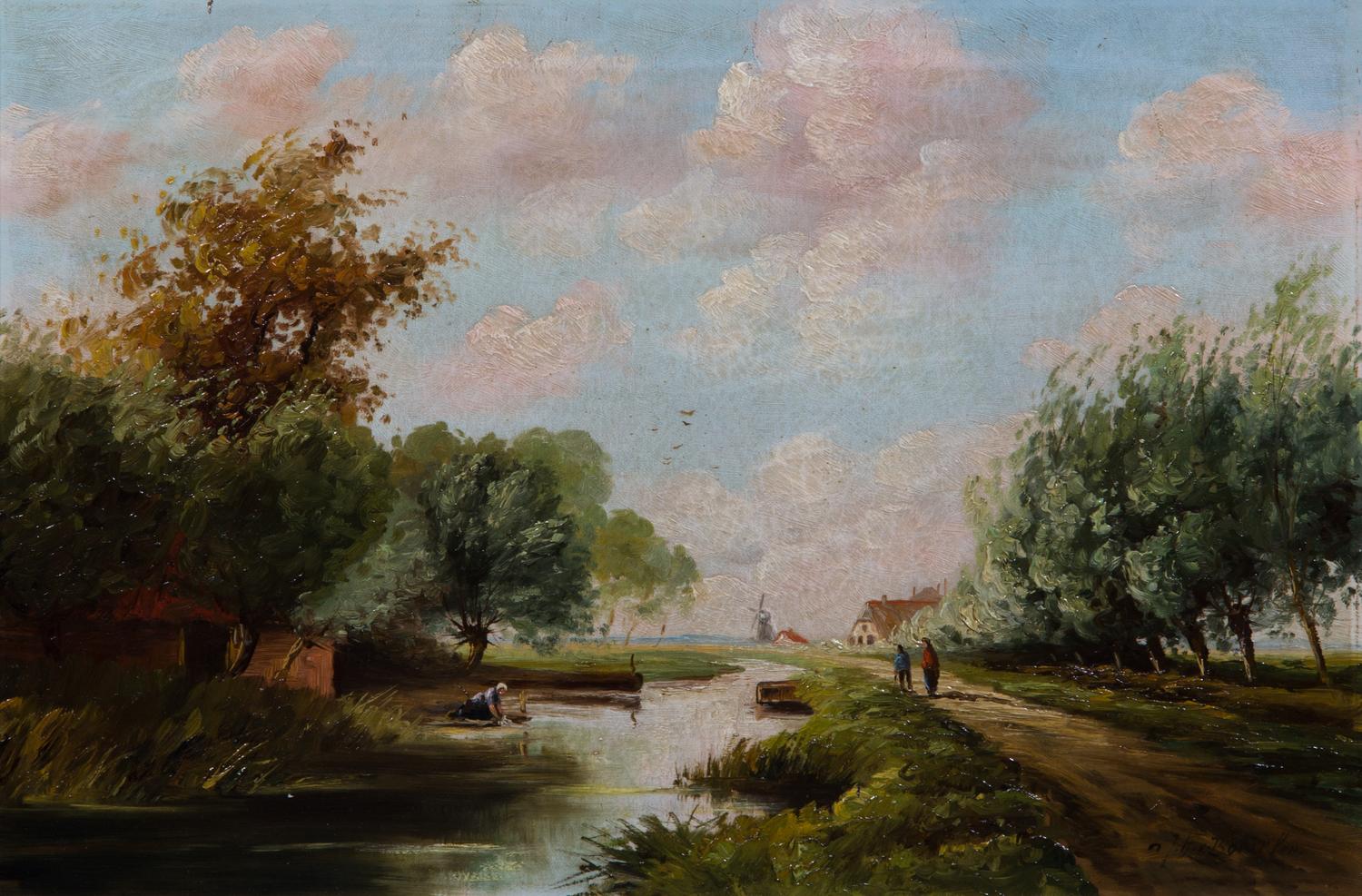 Artist Unknown, (early 20th century), Riverside Path