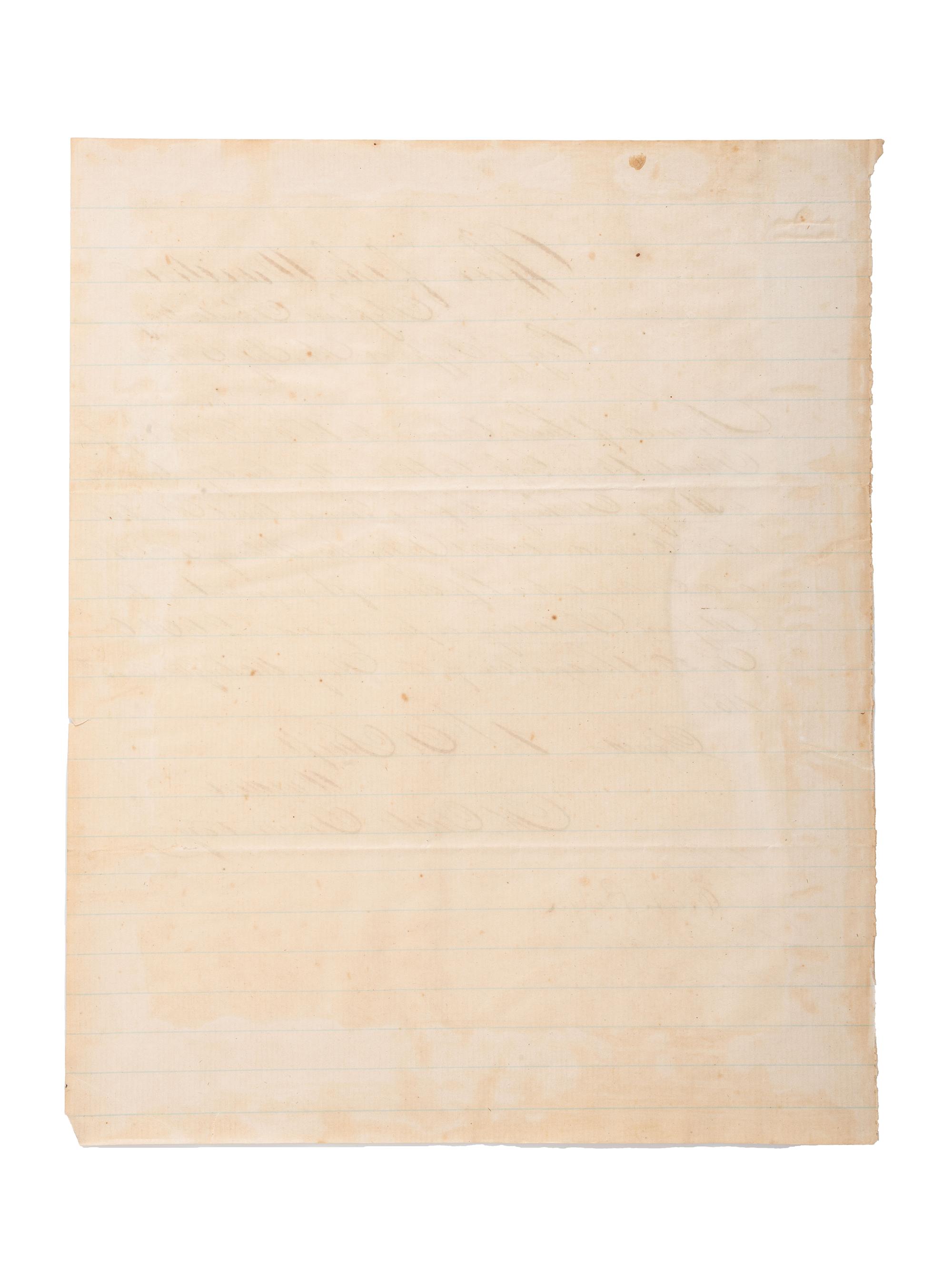 [BUFFALO SOLDIERS]. SWIFT, H.A. Autograph letter signed (" H.A. Swift), as Warden of the Missouri State Penitentiary. Jefferson City, MO, 5 July 1868.