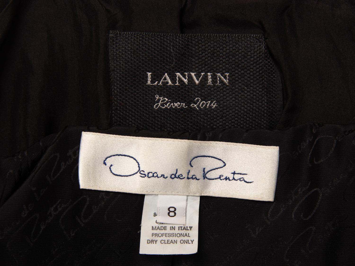 Lanvin & Oscar de la Renta, Two Tweed Jackets