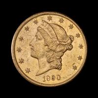 A United States 1900-S Liberty Head $20 Gold Coin