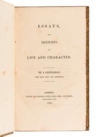 RUSKIN, John (1819-1900). A group of 5 works, comprising: