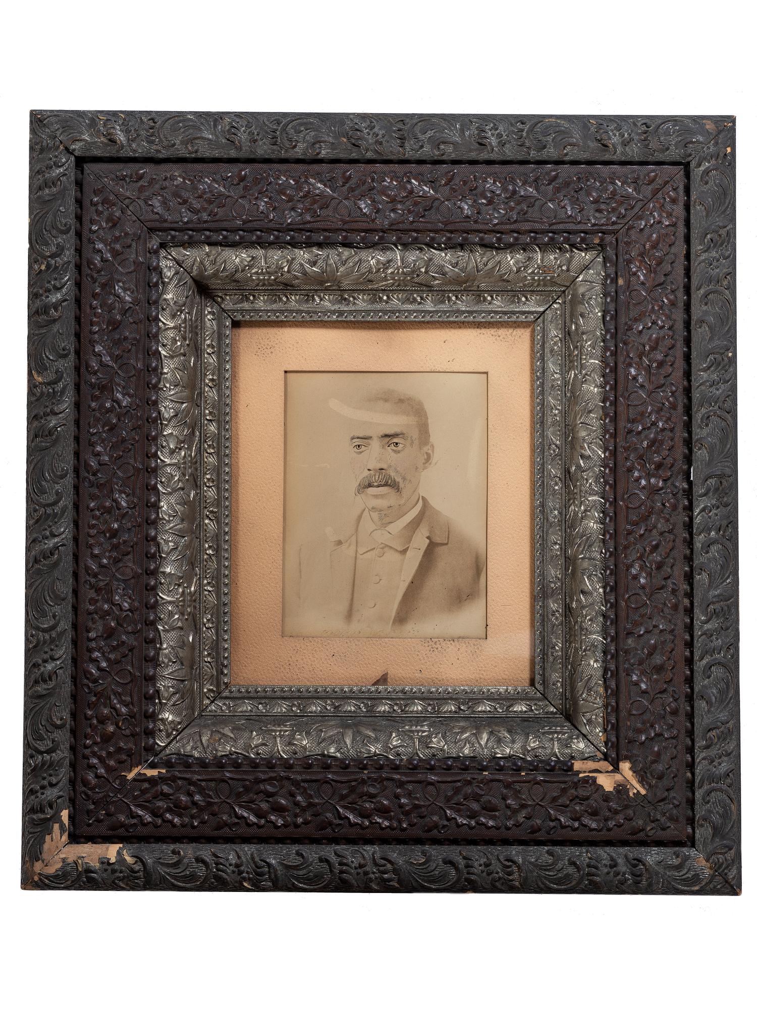 [WESTERN AMERICANA] -- [CRIME & PUNISHMENT]. Portrait of Bass Reeves.