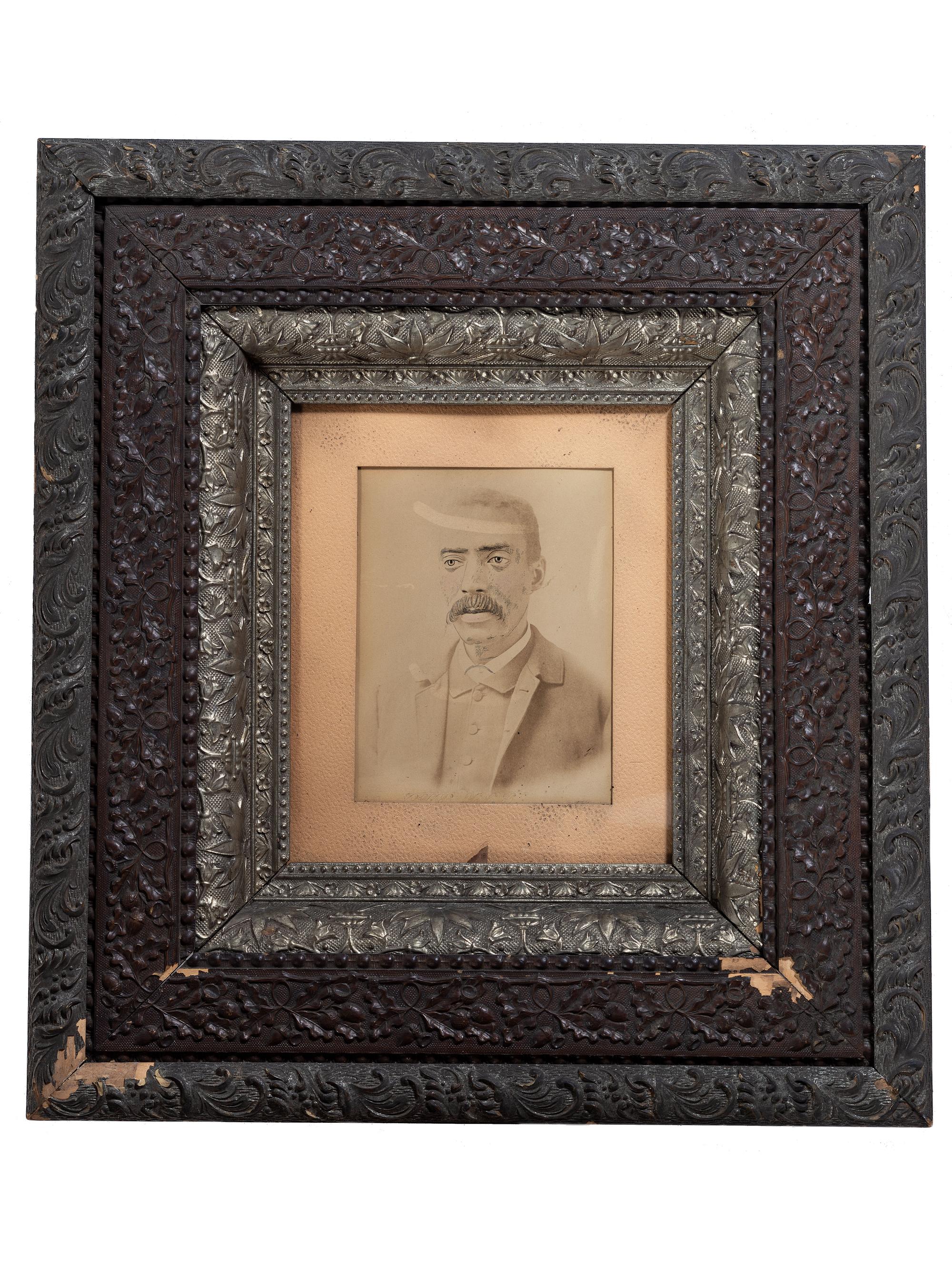 [WESTERN AMERICANA] -- [CRIME & PUNISHMENT]. Portrait of Bass Reeves.