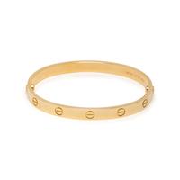 CARTIER, YELLOW GOLD 'LOVE' BRACELET
