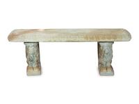 Four Cast Stone Gargoyle Form Benches — 20TH CENTURY