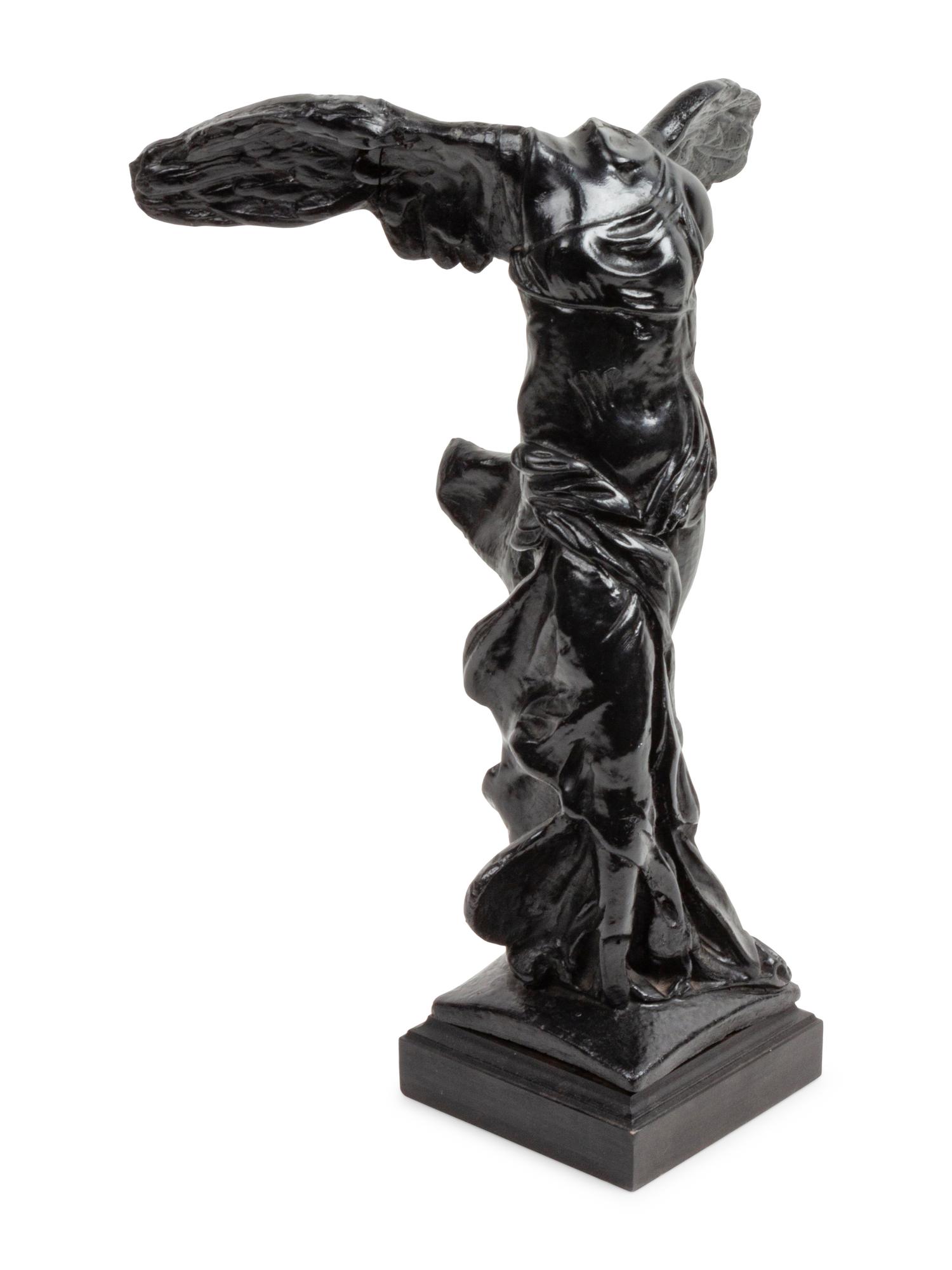Two Composition Winged Victory Statues
