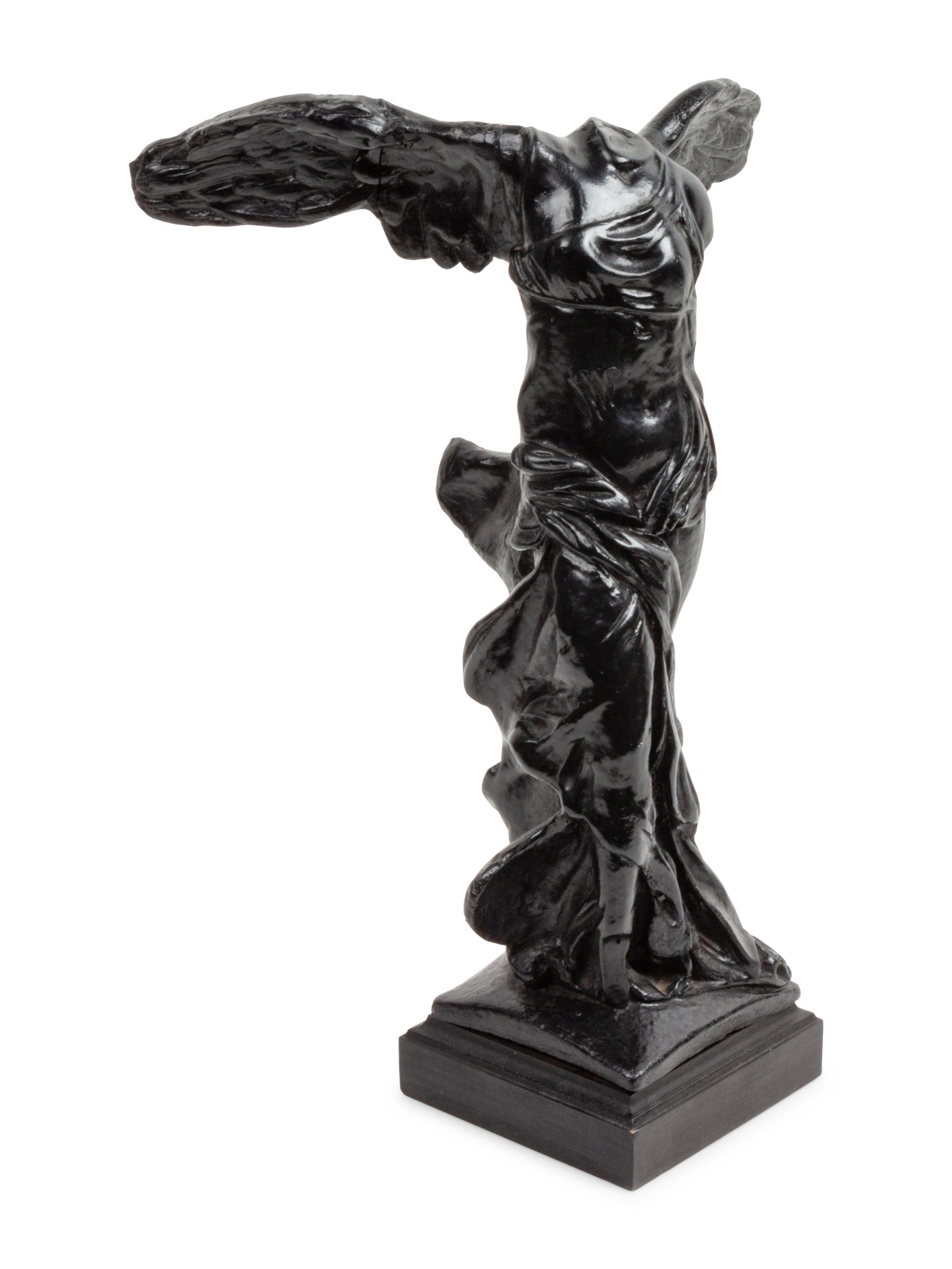 Two Composition Winged Victory Statues