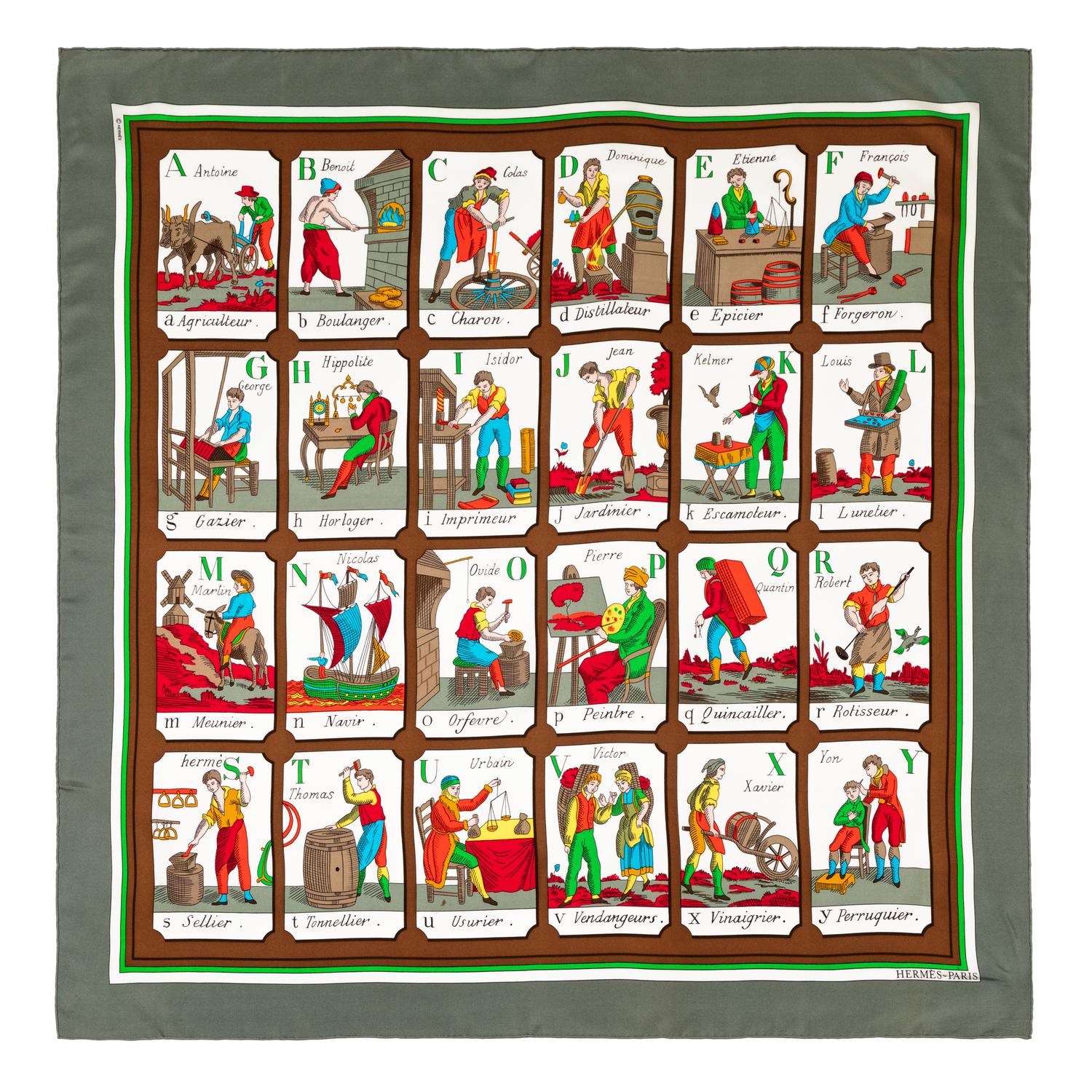 Hermès 90cm Silk Scarf