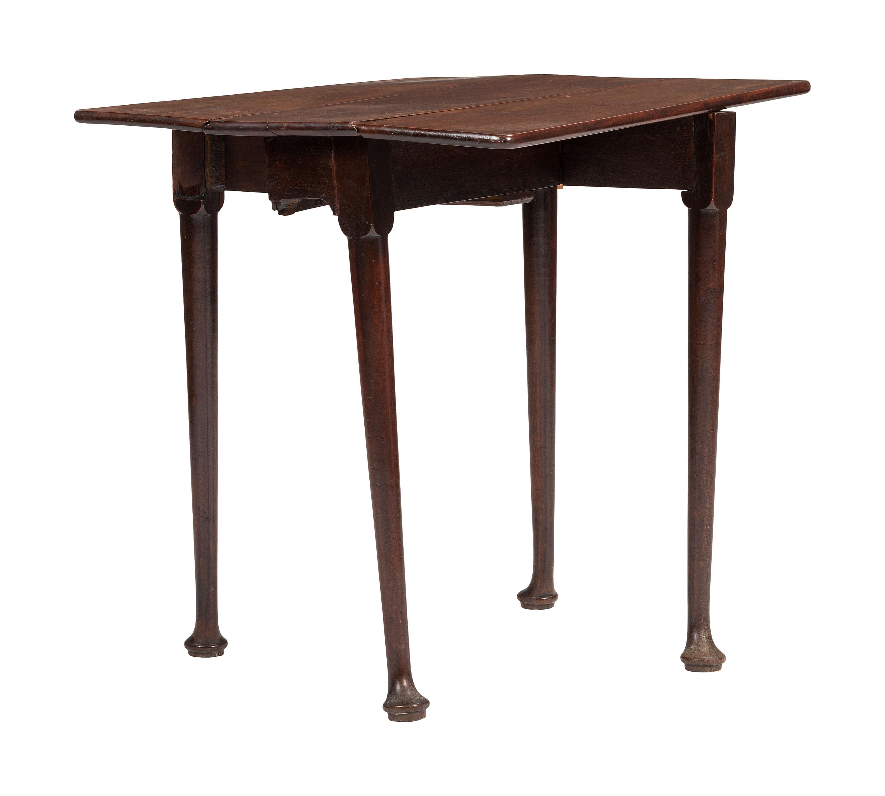 A George III Mahogany Drop Leaf Table