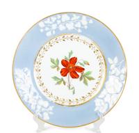 A Group of Fourteen Worcester Chamberlain Porcelain Botanical Plates — 19TH CENTURY