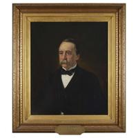 Herman Frederick Deigendeschi (1858-1921) Portrait of Craig Biddle (1823-1910)