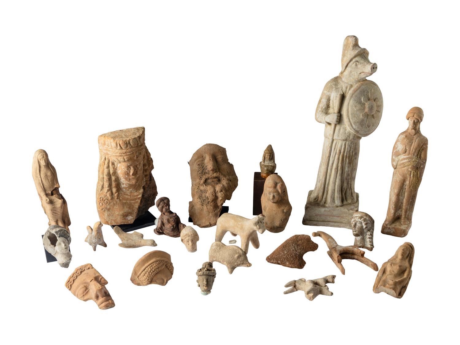 22 Greco-Roman Terracotta Figures