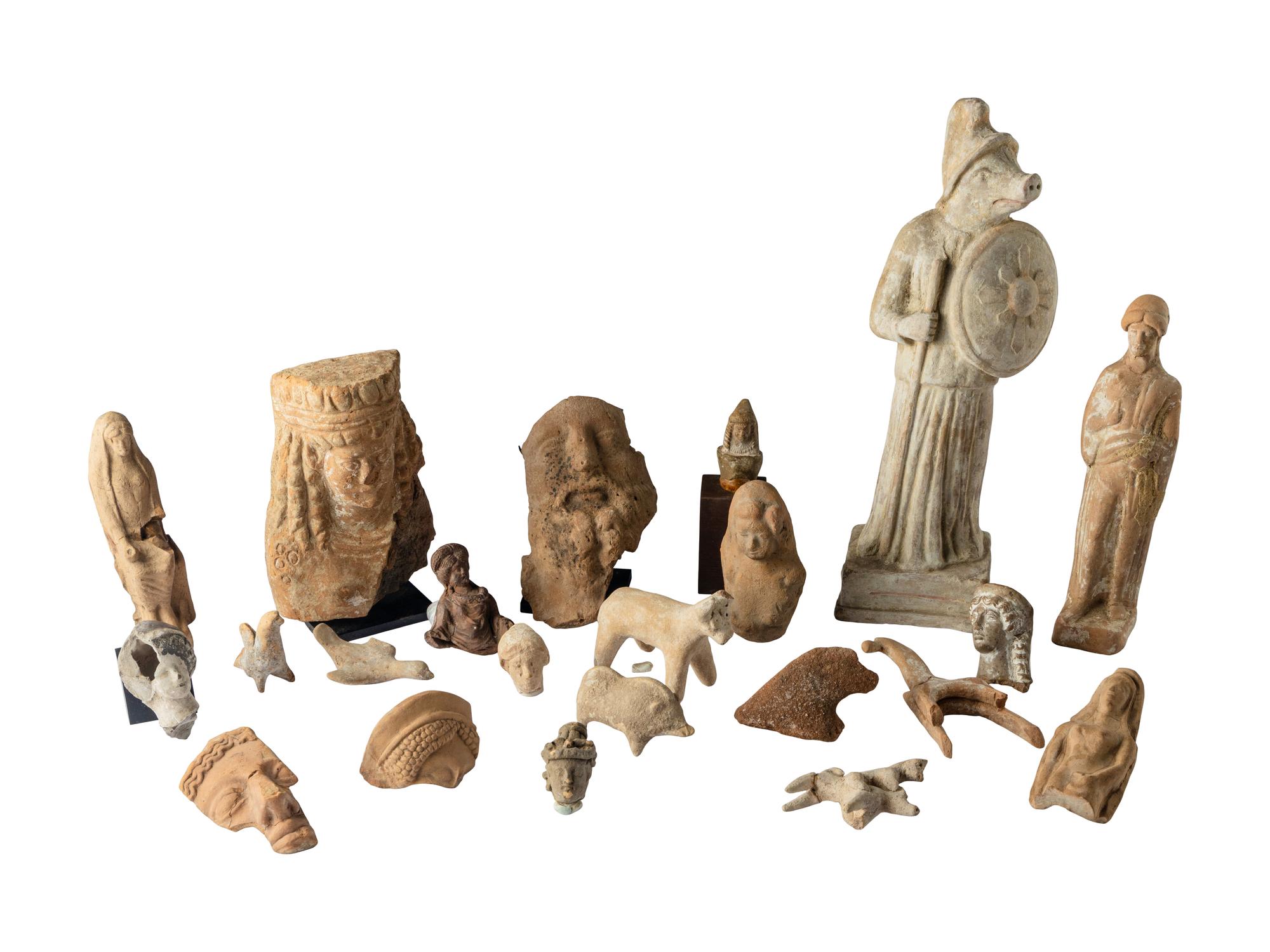 22 Greco-Roman Terracotta Figures
