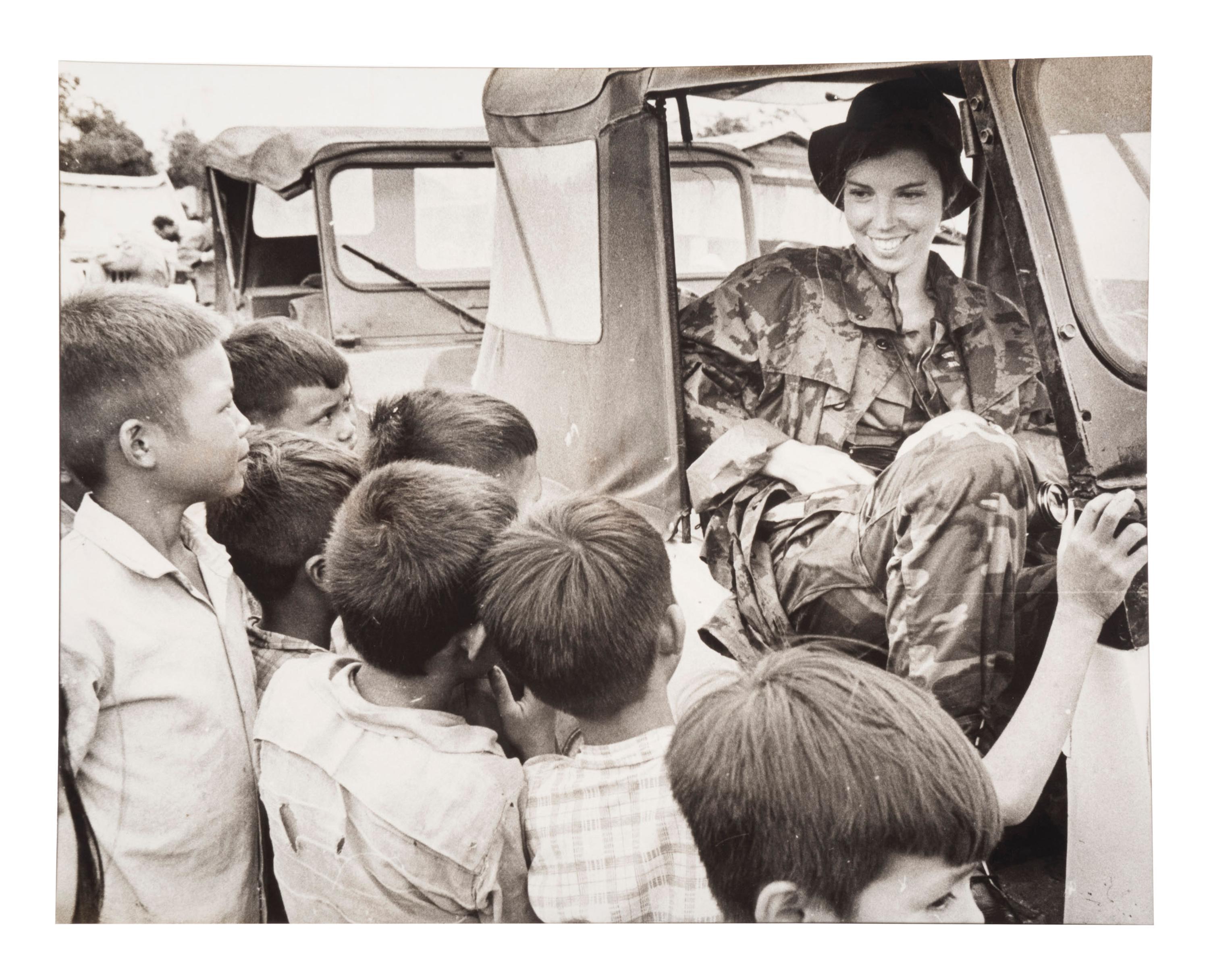 [VIETNAM WAR] - [WOMEN]. Vietnam War-era papers of Pulitzer Prize-winning combat journalist Tracy A. Wood (1943-2020), including documents related to the 1973 release of American POWs in Hanoi.