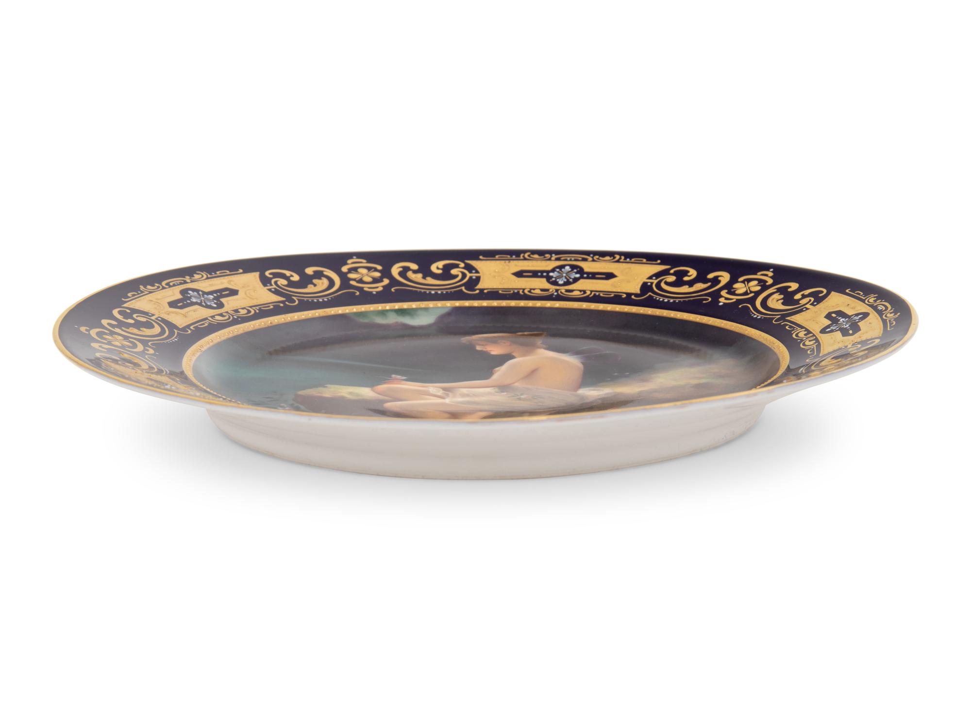 A Vienna Porcelain Cabinet Plate