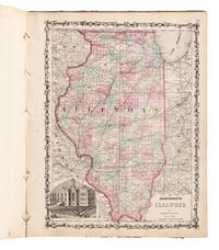 [ATLASES]. JOHNSON, A.J. and J.H. COLTON. Johnson's New Illustrated (Steel Plate) Family Atlas, with Descriptions, Geographical, Statistical, and Historical . New York: Johnson and Ward, 1862.