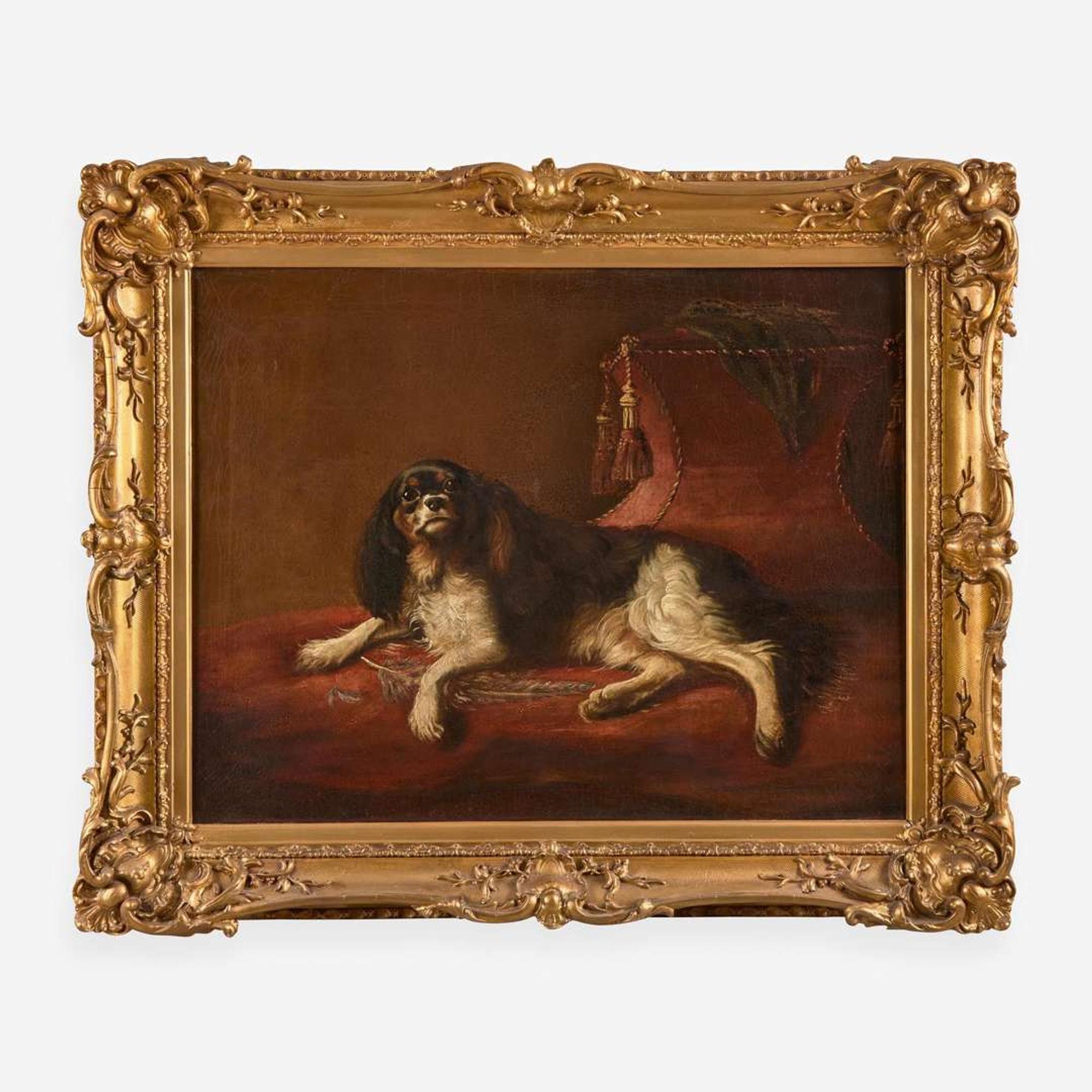 Manner of Sir Edwin Henry Landseer (British, 1802–1873) Portrait of a Reclining Spaniel